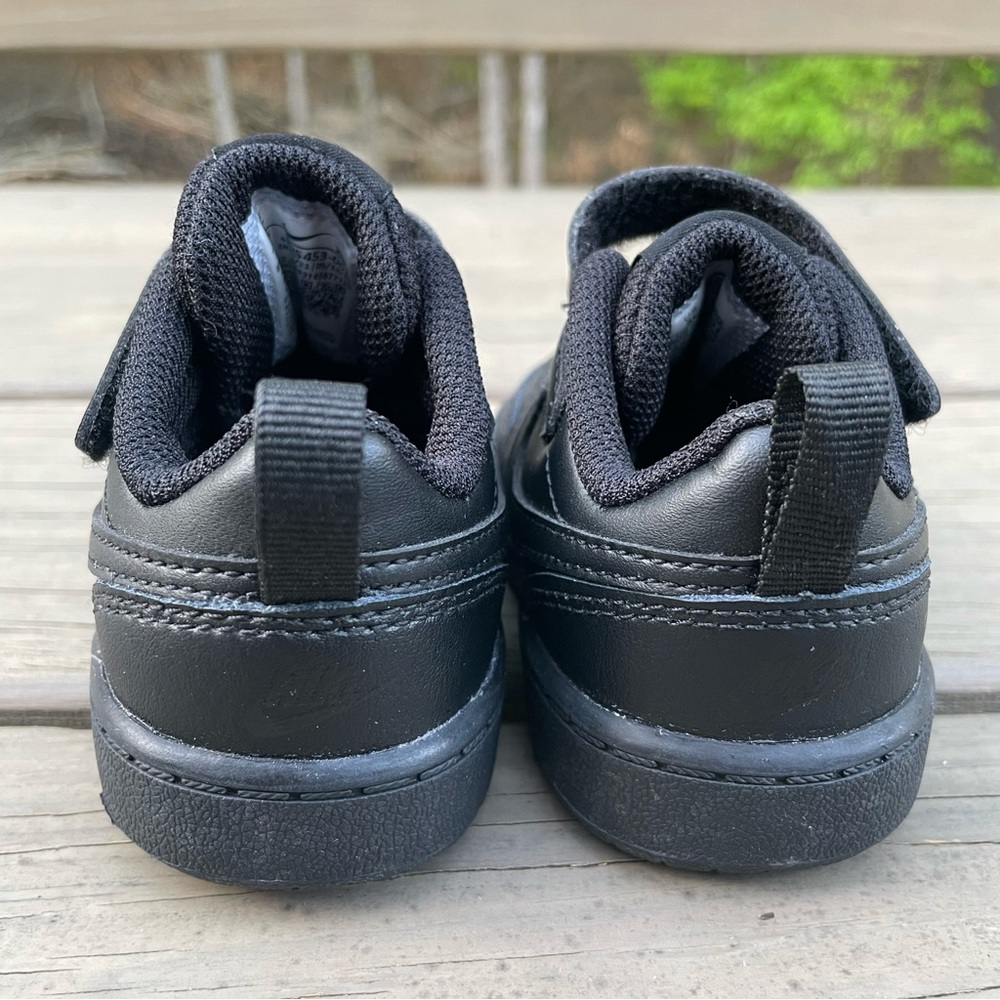 Nike Court Borough Low 2 in black Toddler Shoes size 5C - Picture 8 of 16